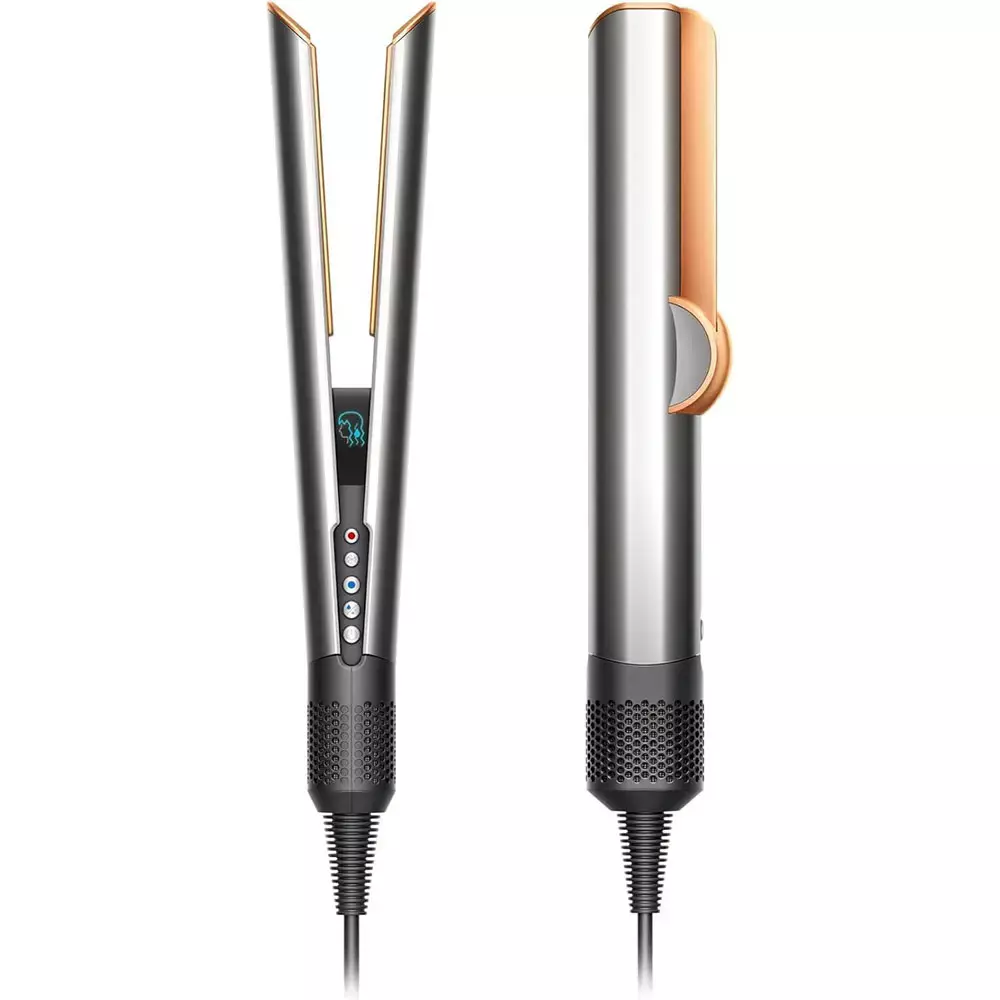 Dyson Airstrait HT01 Nickel Copper Hair Straightener Dyson Airstrait HT01 straightener nickel and copper finish