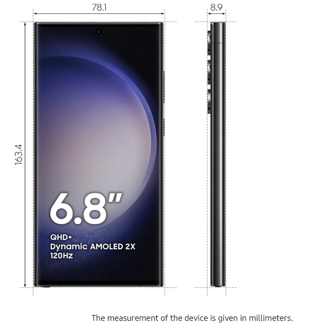 S23 ultra graphite