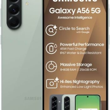 Samsung Galaxy A56 256GB 8GB RAM Awesome Olive smartphone