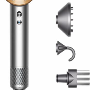 Dyson Supersonic Hair Dryer Nickel Copper front view