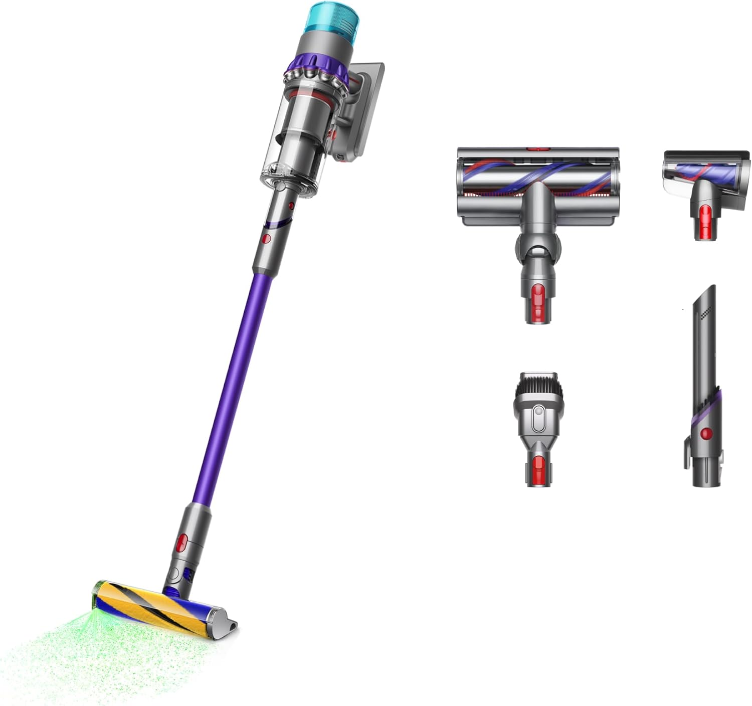 dyson-gen5detect-cordless-vacuum-purple.jpg Dyson Gen5detect cordless vacuum cleaner purple with advanced dust detection