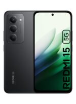 Xiaomi Redmi 15 5G midnight black smartphone
