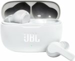 JBL Wave200 True Wireless Earbuds white with deep bass and 20 hours battery life