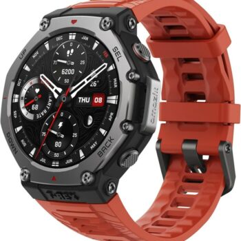 Amazfit T-Rex 3 rugged smartwatch Lava color