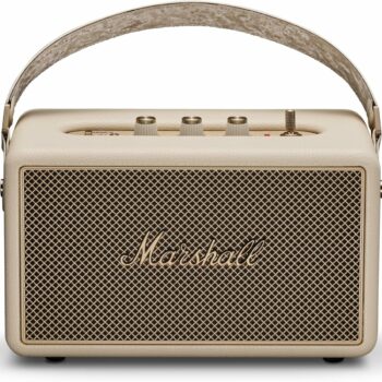 Marshall Kilburn III portable Bluetooth speaker cream dust and water resistant