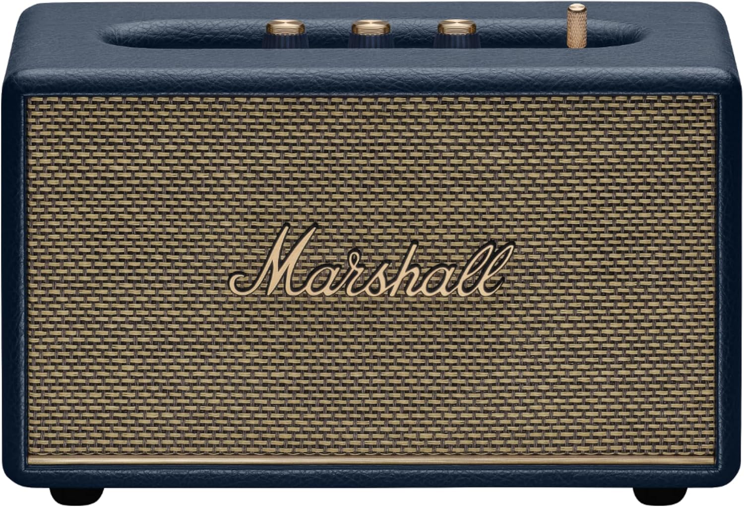 Marshall Acton III Bluetooth Speaker Blue Marshall Acton III Bluetooth speaker blue compact stereo home audio