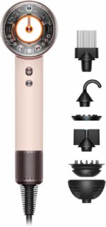 Dyson Supersonic Nural curly coily hair dryer ceramic pink rose gold
