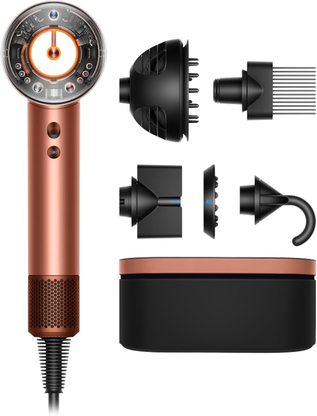 Dyson Supersonic Nural Hair Dryer Amber Silk Dyson Supersonic Nural hair dryer Amber Silk intelligent heat control