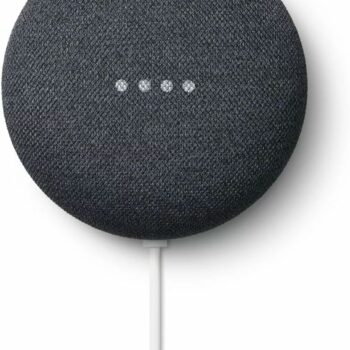 Google Nest Mini 2nd Generation charcoal smart speaker