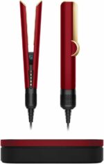 Dyson Airstrait HT01 wet to dry red velvet gold straightener