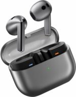 Samsung Galaxy Buds3 silver earbuds UAE version