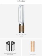 Dyson TP12 Purifier Cool De-NOx air purifier fan white and gold