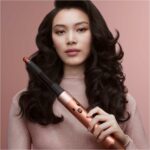 Dyson Airwrap i.d. Multi-Styler Amber Silk for straight and wavy hair styling