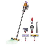Dyson V12 Detect Slim Absolute cordless vacuum cleaner with laser head, Yellow/Nickel