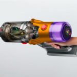 Dyson V12 Detect Slim cordless vacuum cleaner Yellow Iron with laser dust detection