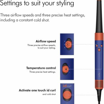 Dyson Airwrap i.d. Vinca Blue Topaz limited edition multi styler and dryer