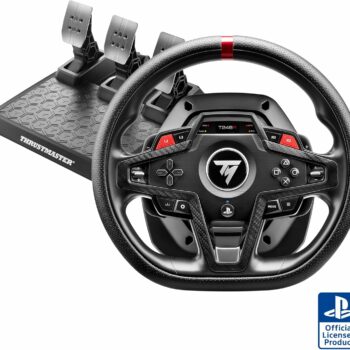 Thrustmaster T248R Racing Wheel and Pedal Set PS5 PS4 PC Front View