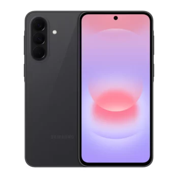 Samsung Galaxy A37 5G Awesome Charcoal front and back