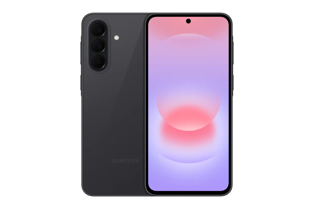 Samsung Galaxy A37 5G 8GB 256GB Awesome Charcoal UAE | 50MP Camera Samsung Galaxy A37 5G Awesome Charcoal front and back