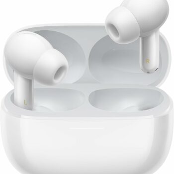 Xiaomi Redmi Buds 6 Pro White Wireless Earbuds with Charging Case