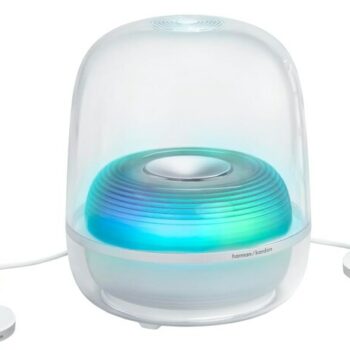 Harman Kardon SoundSticks 5 Bluetooth Speaker System White Front View