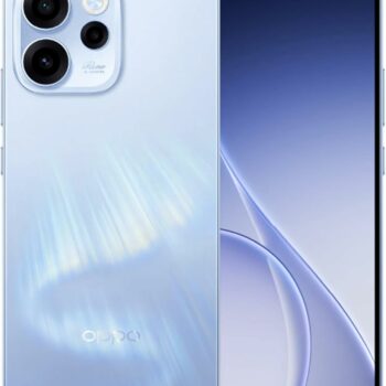 OPPO Reno 15F 5G Aurora Blue front and back view