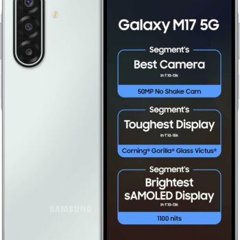 Samsung Galaxy M17 5G Moonlight Silver 6GB variant