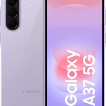 Samsung Galaxy A37 5G Awesome Lavender front and back