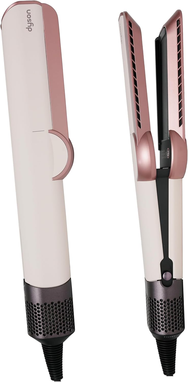 Dyson Airstrait HT01 Ceramic Pink Rose Gold Straightener Dyson Airstrait HT01 ceramic pink rose gold wet to dry hair straightener airflow