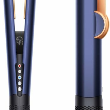 Dyson Airstrait HT01 Prussian Blue wet to dry hair straightener airflow styling