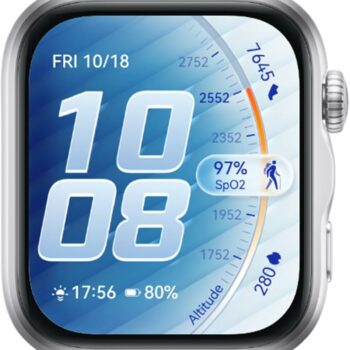 HUAWEI WATCH FIT 5 Smart Watch White with 43mm FullView display, GPS, heart rate monitoring, sleep tracking, and SpO₂ measurement